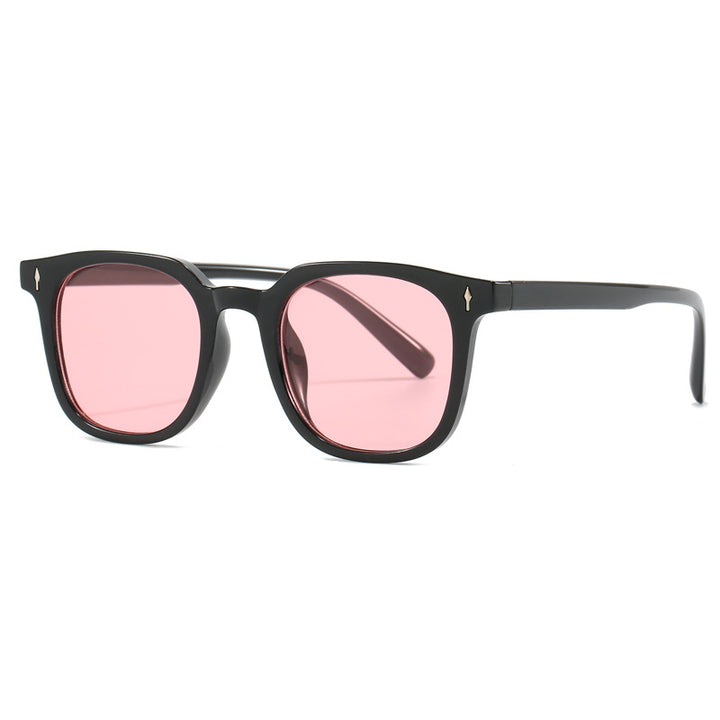 Women's fashionable square sunglasses with durable plastic frame Bowlift