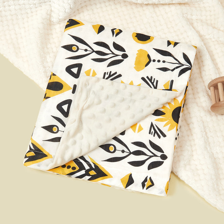 Soft Cotton Muslin Baby Blanket Bowlift