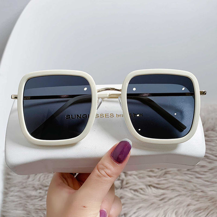 Women's sunglasses with square frame and polarized lenses Bowlift