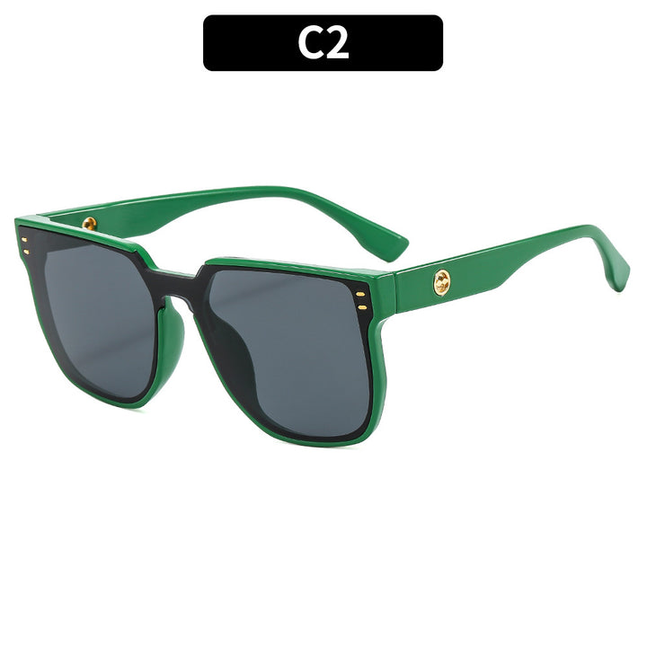 Stylish Angular Oversized Sunglasses