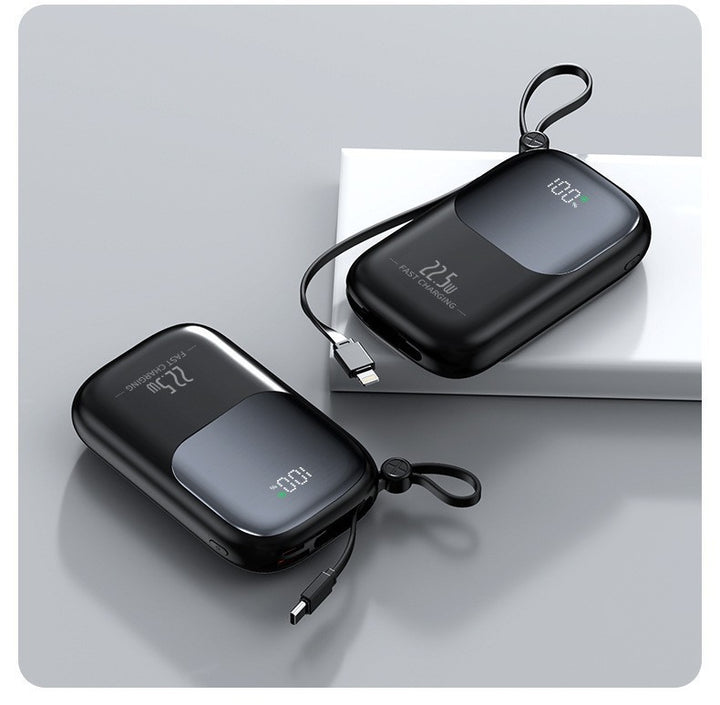 High-performance power bank with smart charging and digital display Bowlift