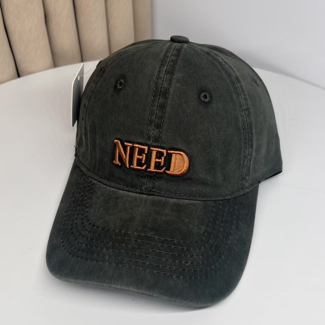 Men's Casual Adjustable Embroidered Cap Bowlift