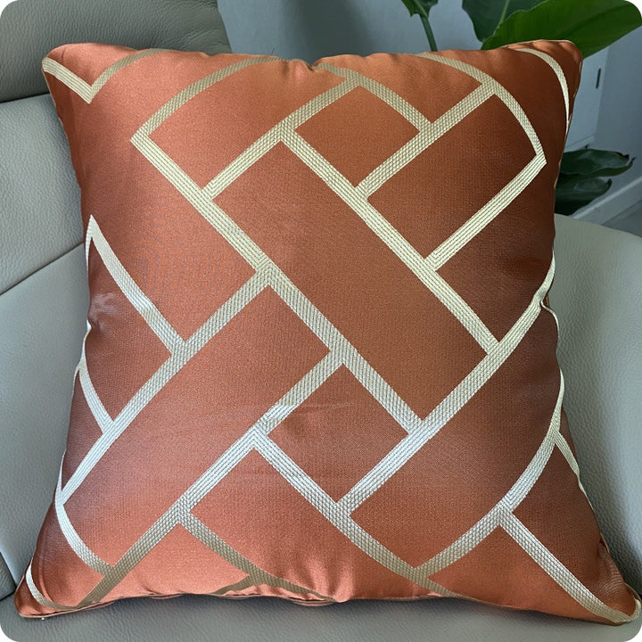 Geometric Pattern Decorative Throw Pillow