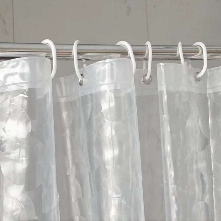 Premium Plastic Shower Curtain Hooks Bowlift