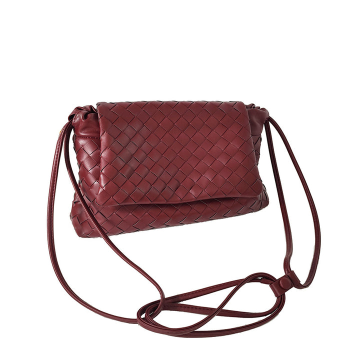 Woven Crossbody Clutch Bowlift
