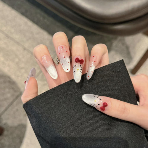Fun Character-Themed Press-On Nails Bowlift