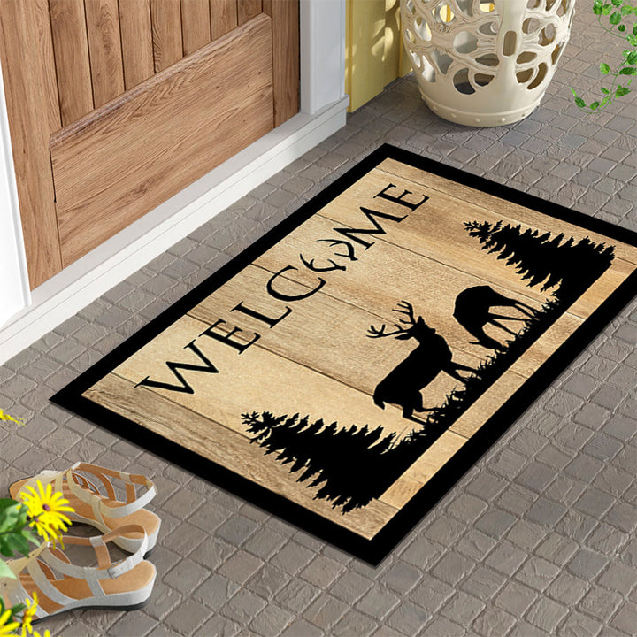 Rustic Welcome Mat