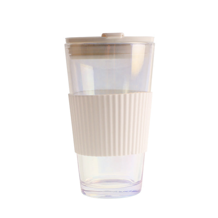 Women's multifunctional drinking cups with integrated silicone cover and hygienic lid Bowlift