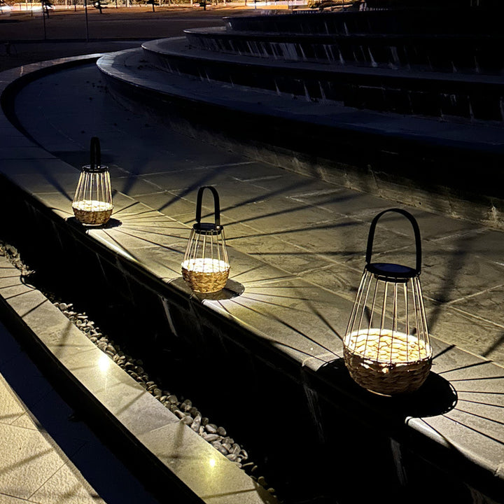 Decorative Basket Lamp Bowlift