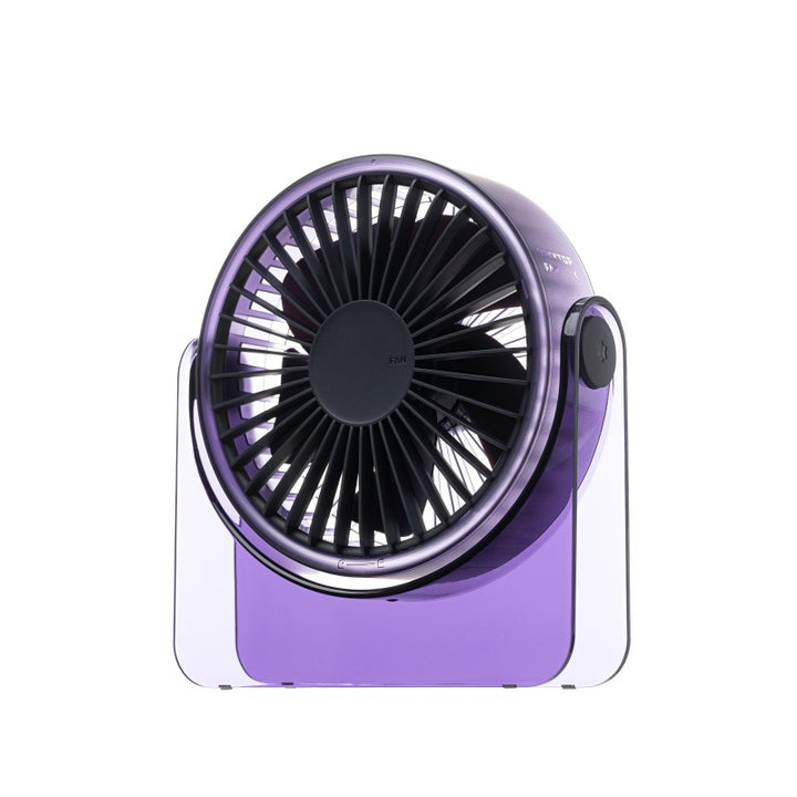 Unisex compact portable USB fan with adjustable head and quiet motor Bowlift