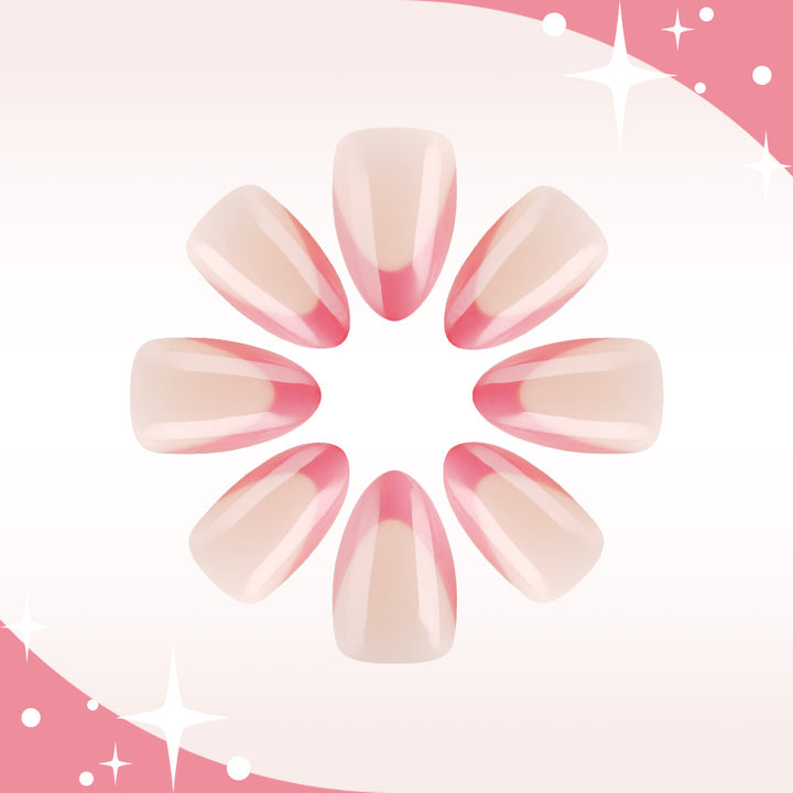 Stylish Almond-Shaped Press-On Nails Bowlift