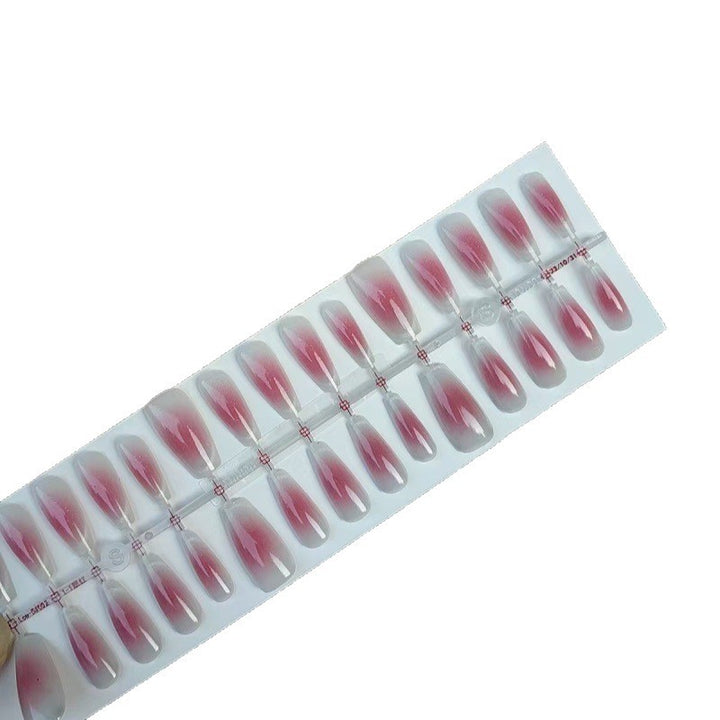 Artificial nails with soft ombre effect Bowlift