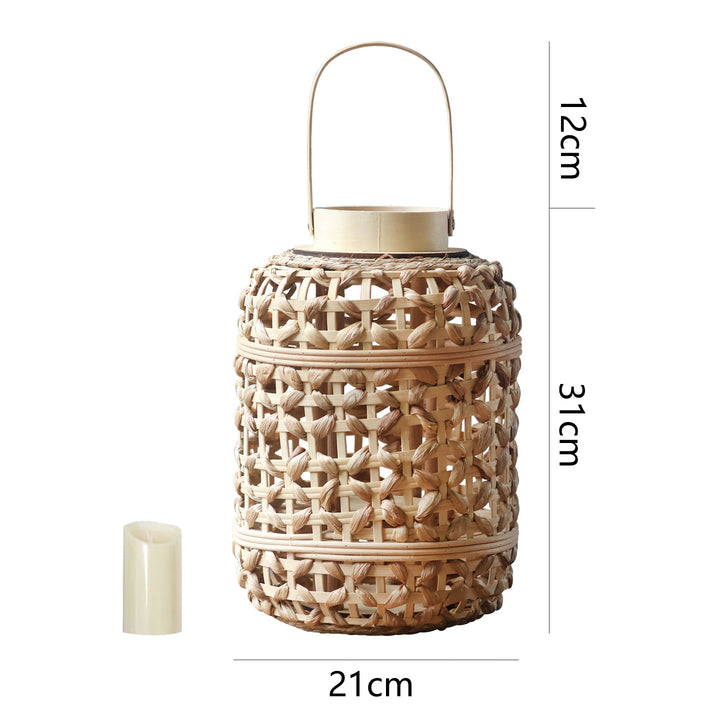 Decorative Rattan Lantern Bowlift