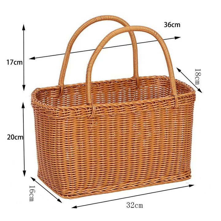 Woven Storage Basket Bowlift