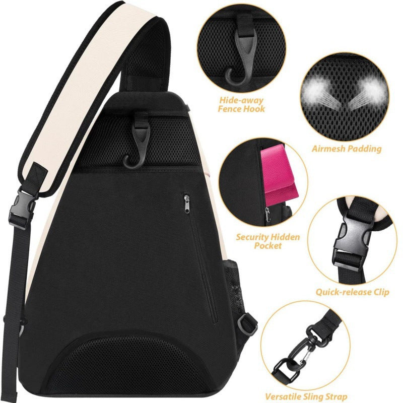 Tennis Racket Backpack Carrier Bowlift
