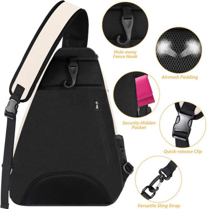Tennis Racket Backpack Carrier Bowlift