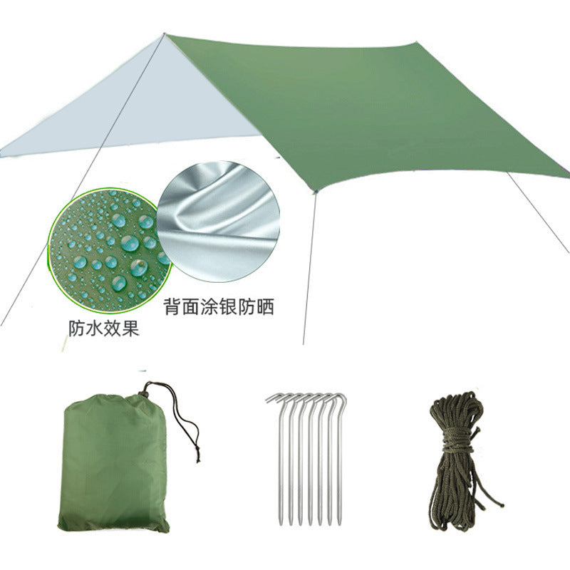 Waterproof Sun Sail With Robust Mounting Set Bowlift