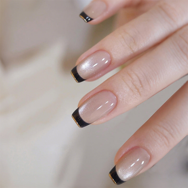 Stylish Acrylic Press-On Nail Set Bowlift