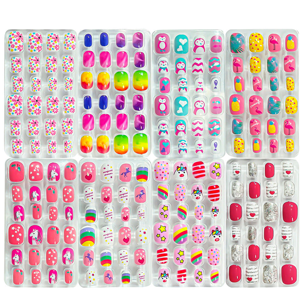 Creative Themed Press-On Nail Collection Bowlift