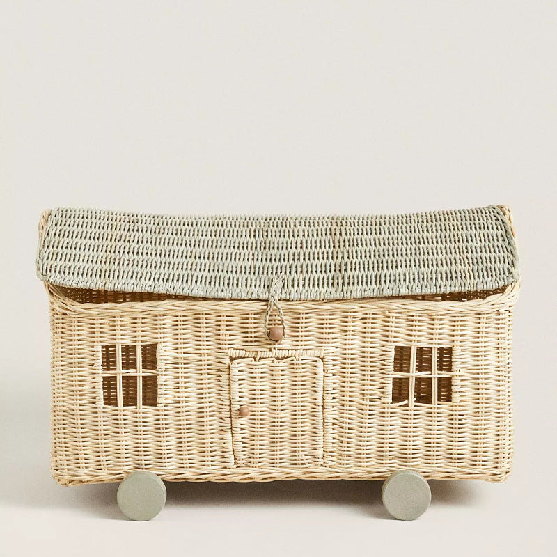 Handcrafted storage basket in house design Bowlift