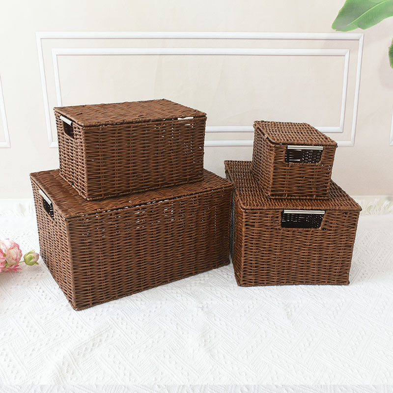Premium Rattan Storage Box Bowlift