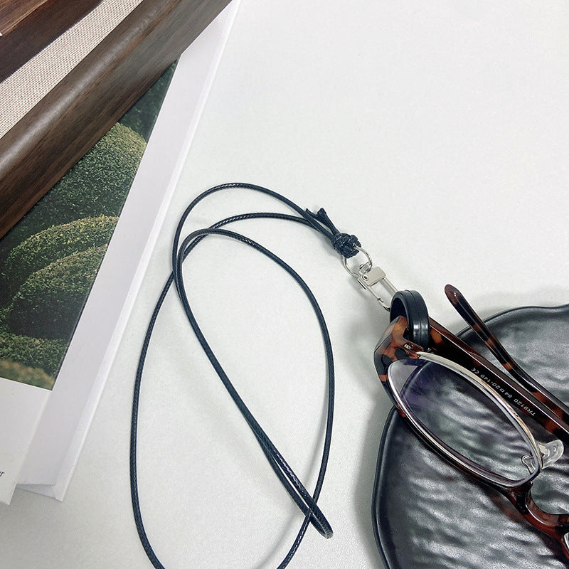 Fashionable Glasses Holder Chain Made of High-Quality Leather Bowlift