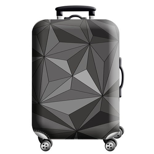 Unisex hard-shell suitcase with modern geometric design Bowlift