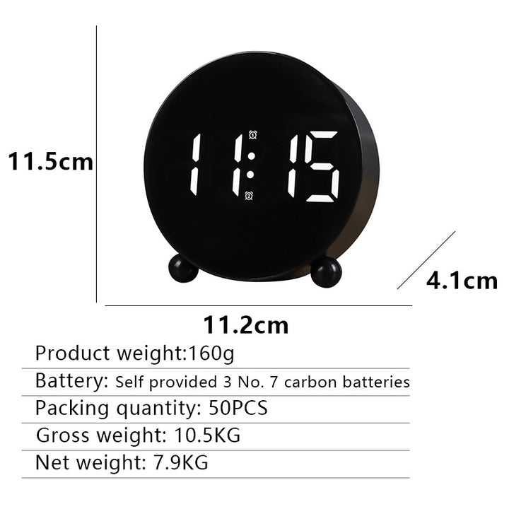 Digital Alarm Clock Bowlift