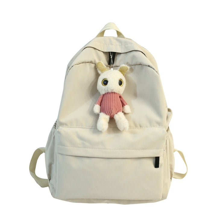 Adorable Plush School Backpack Bowlift