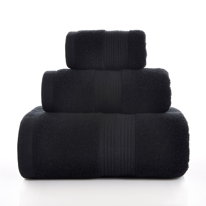 Frottee Towel Set With Particularly High Absorbency Bowlift