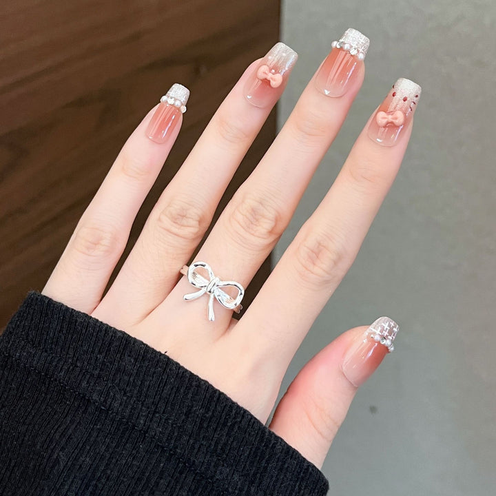 Premium Ocean-Inspired Press-On Nail Extensions Bowlift