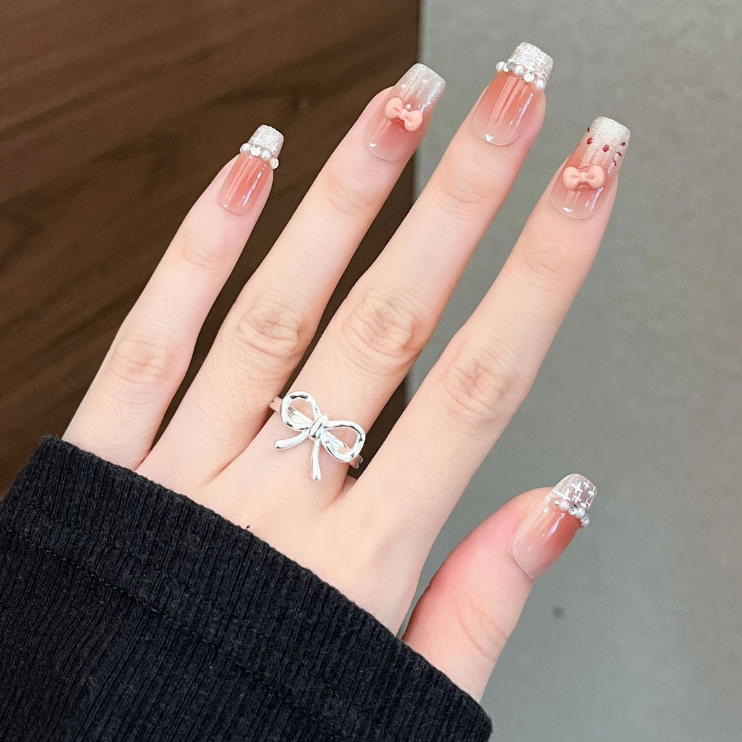 Decorative Press-On Nails Bowlift