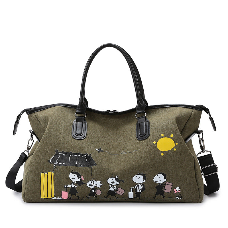 Multifunctional leisure travel bag with colorful design Bowlift