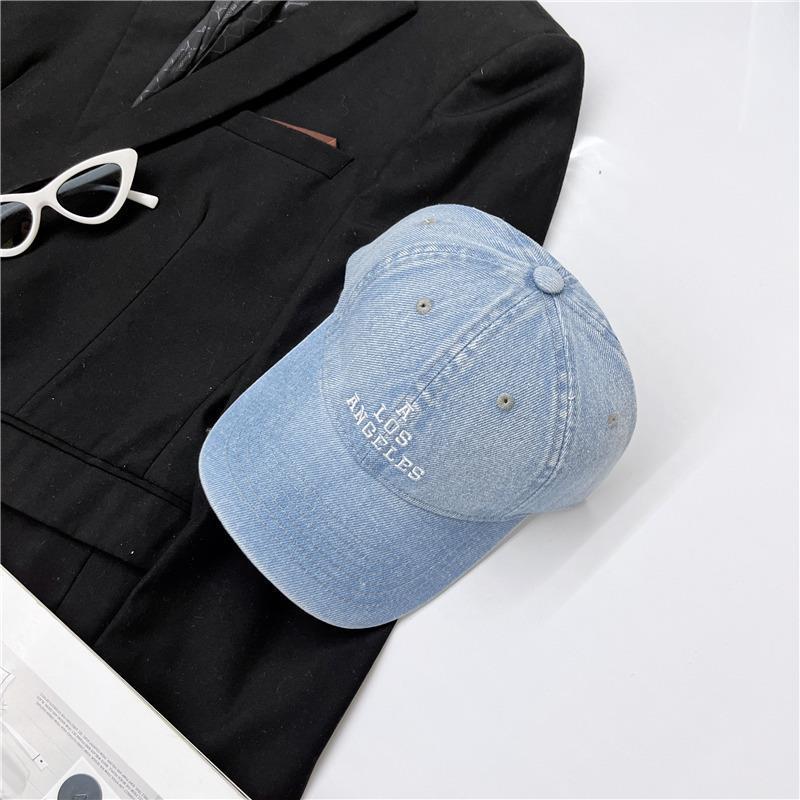 Women's Distressed Vintage Los Angeles Baseball Cap Bowlift