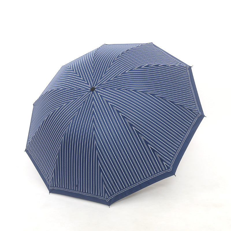 Ladies Folding Umbrella with Innovative Stability System Bowlift