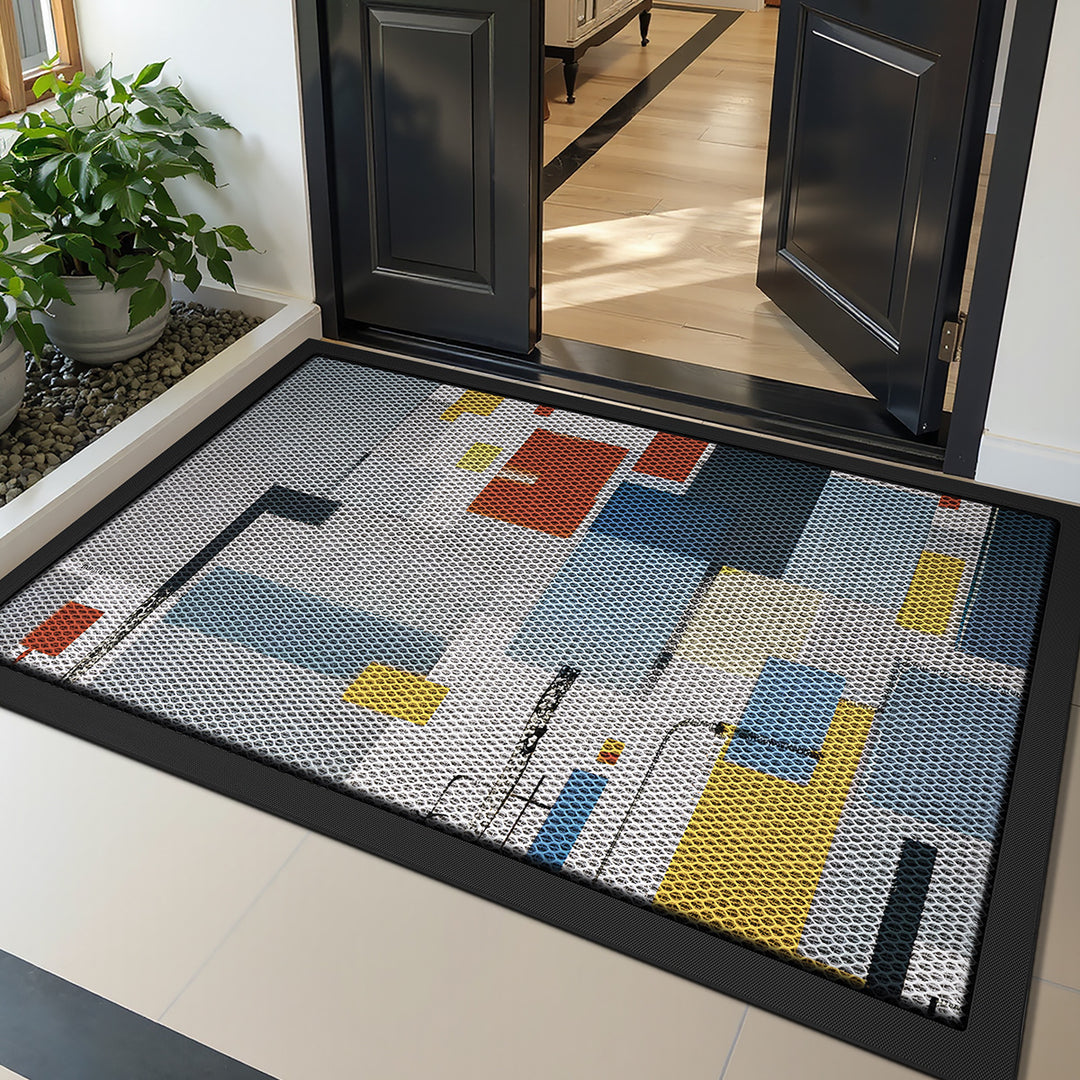 Decorative Geometric Entrance Mat Bowlift