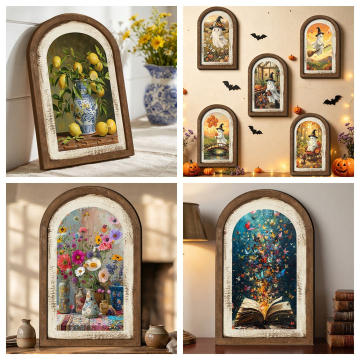 Wall decoration with lemon pattern Bowlift