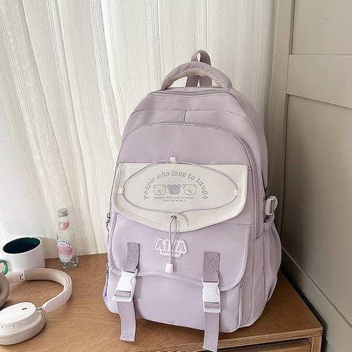 Playful Graphic Design School Backpack