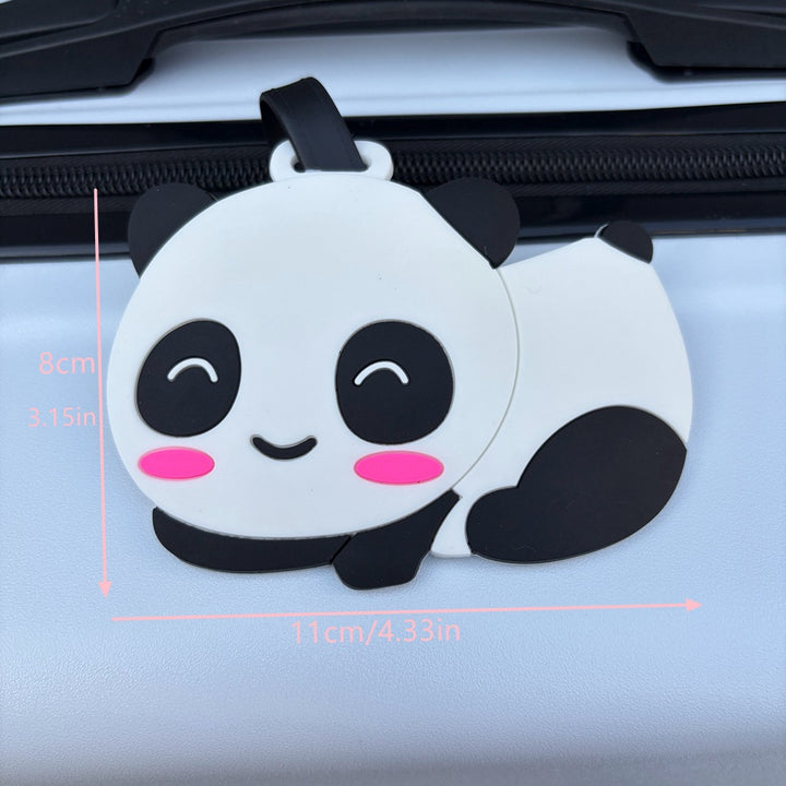 Cute Panda-Shaped Luggage Tag Bowlift