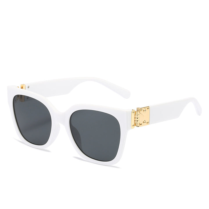 Women's elegant oversized sunglasses with luxurious metal accent Bowlift