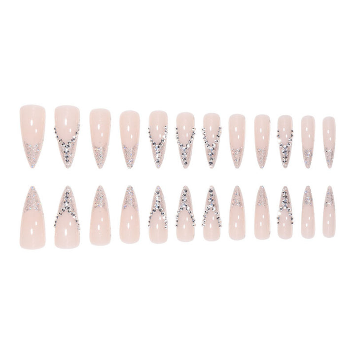 Glamorous Stiletto Nail Art Extensions Bowlift