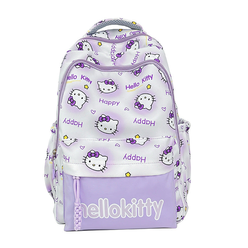 Character-Themed Multi-Pocket Backpack Bowlift