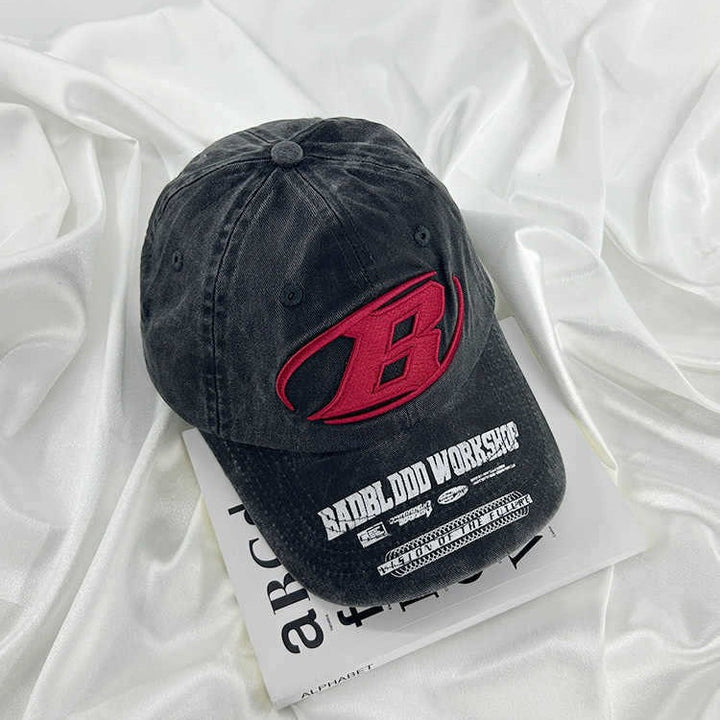 Men's Distressed Graphic Baseball Cap Bowlift 1784188336