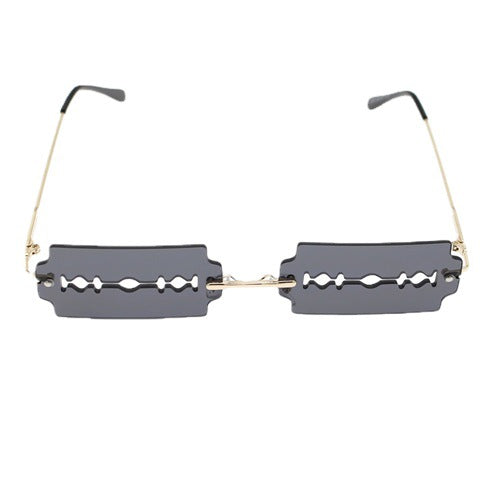 Women's Fashionable Retro Sunglasses in Unique Design Bowlift
