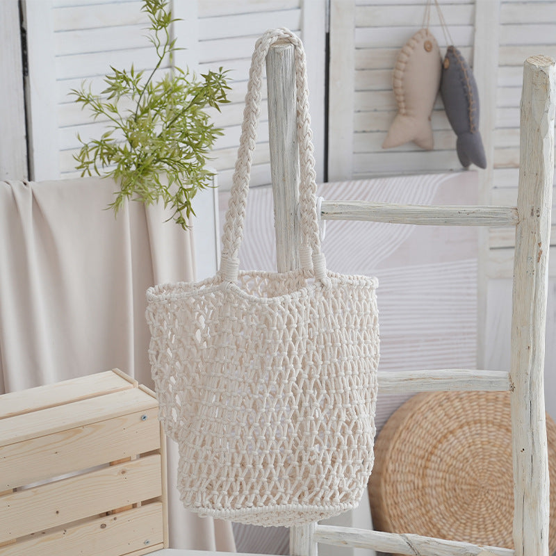 Crocheted Tote Bag Bowlift