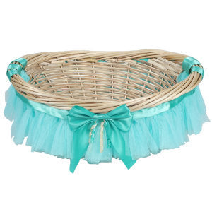 Decorative basket with ruffle detail Bowlift