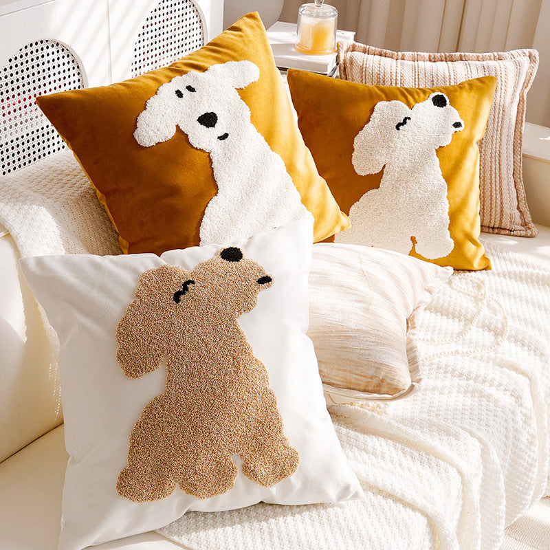 Ladies Structured Pillowcase with Elegant Striped Design Bowlift