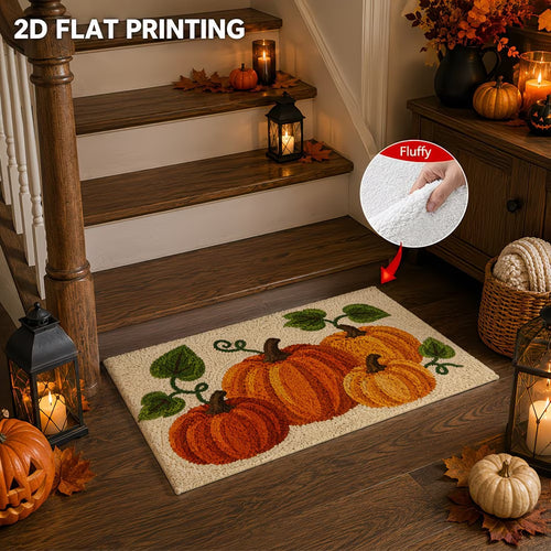 Autumn-Themed Decorative Mats