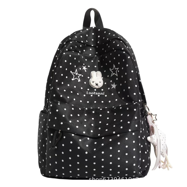 Playful Character-Embellished Backpack Bowlift