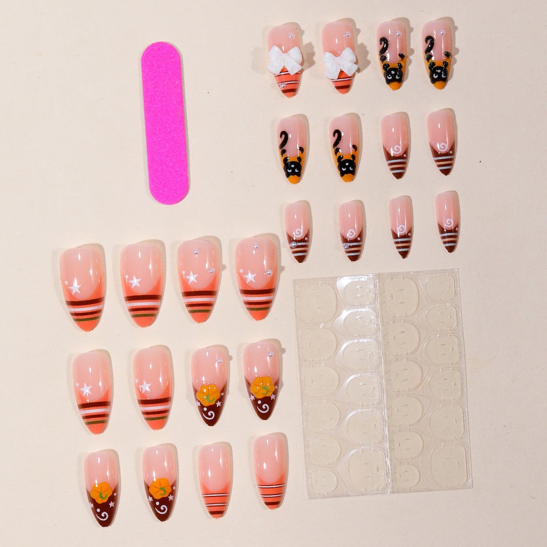 Playful Cat-Themed 3D Nail Art Extensions Bowlift